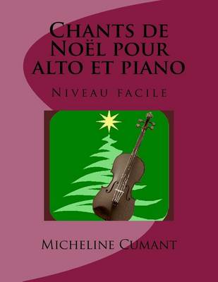 Book cover for Chants de Noel pour alto et piano