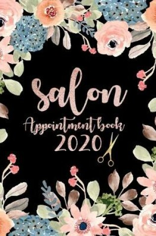 Cover of Salon appointment book 2020