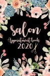 Book cover for Salon appointment book 2020