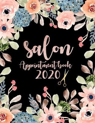 Book cover for Salon appointment book 2020