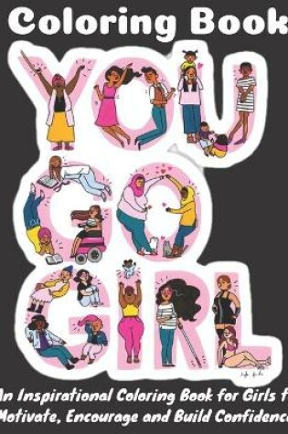 Cover of You Go Girl Coloring Book