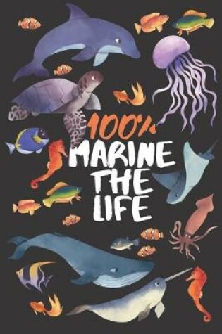 Cover of Marine life notebook