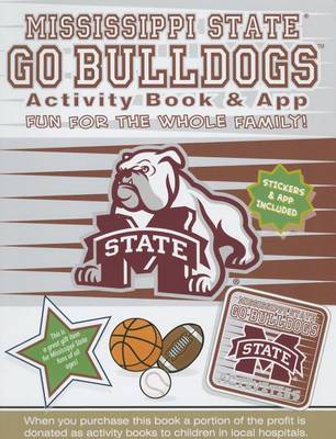 Book cover for Go Mississippi State Bulldogs Activity Book & App