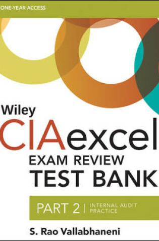 Cover of Wiley CIAexcel Exam Review Test Bank, Part 2
