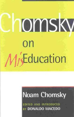 Book cover for Chomsky on Mis-Education