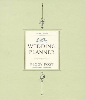 Book cover for Emily Post's Wedding Planner