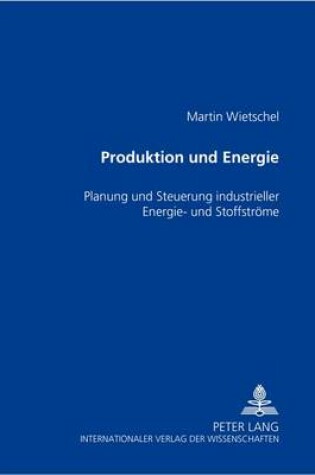 Cover of Produktion Und Energie