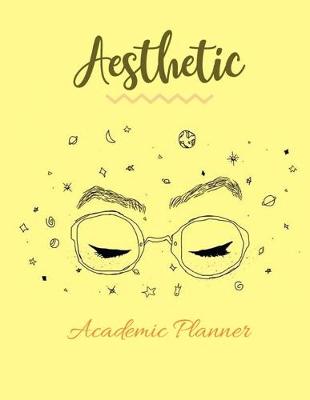 Book cover for Aesthetic Academic Planner