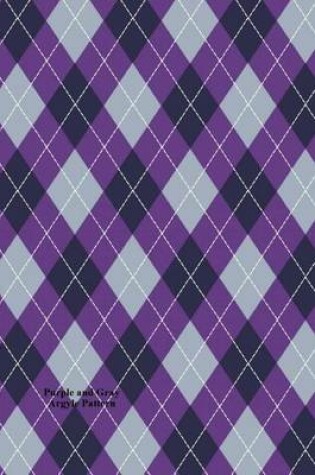 Cover of Purple and Gray Argyle Pattern