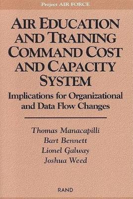 Book cover for Air Education and Training Command Cost and Capacity System