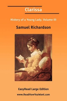 Book cover for Clarissa History of a Young Lady