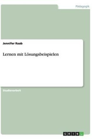 Cover of Lernen mit Loesungsbeispielen