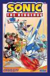 Book cover for Sonic The Hedgehog, Volume 5: Crisis City