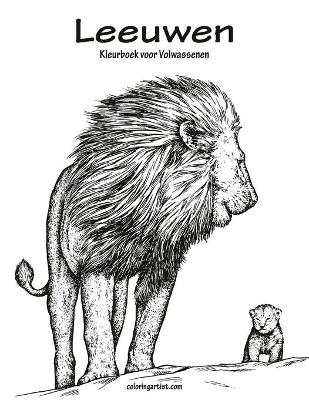 Cover of Leeuwen Kleurboek voor Volwassenen 1