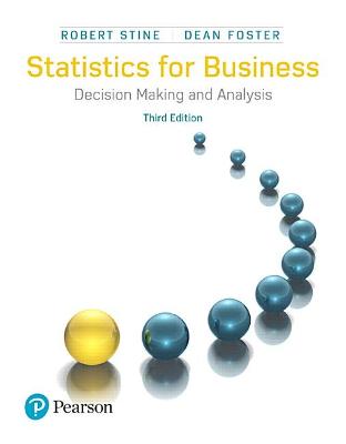 Book cover for MyLab Statistics with Pearson eText Access Code (24 Months) for Statistics for Business