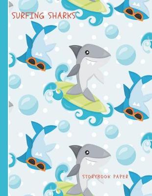 Book cover for Surfing Sharks Storybook Paper