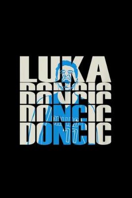 Book cover for Luka Doncic Basketball Notebook