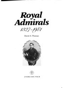 Book cover for Royal Admirals, 1327-1981