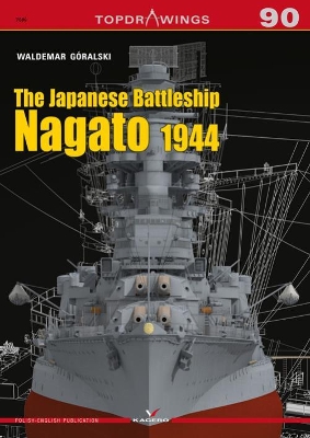 Book cover for The Japanese Battleship Nagato 1944