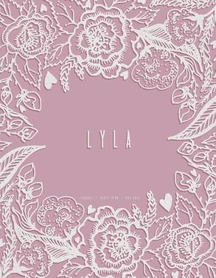 Book cover for Lyla - Dot Grid Journal, Dusty Pink