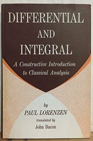 Cover of Differential and Integral