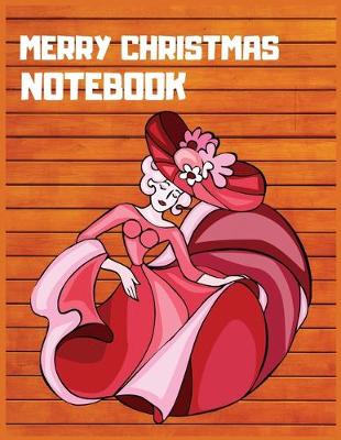 Book cover for Merry Christmas notebook