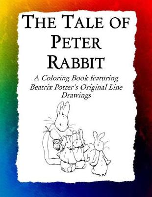 Book cover for The Tale of Peter Rabbit Coloring Book