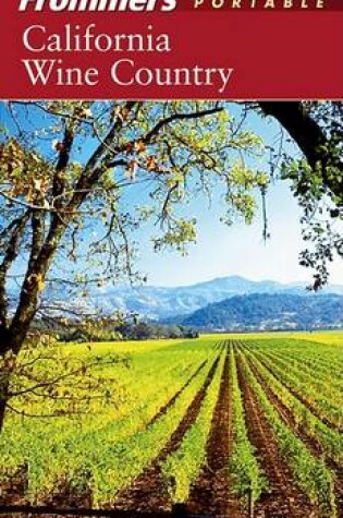 Cover of Frommer's Portable California Wine Country