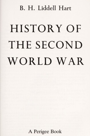Cover of Hist Second World War