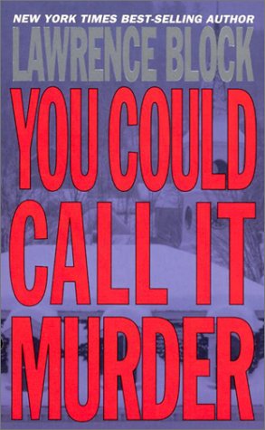 Book cover for You Could Call it Murder