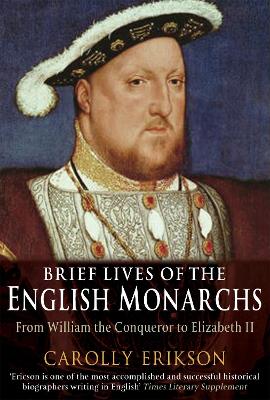 Book cover for Brief Lives of the English Monarchs