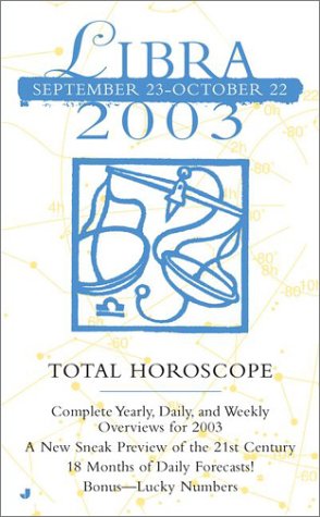 Book cover for Total Horoscopes 2003: Libra