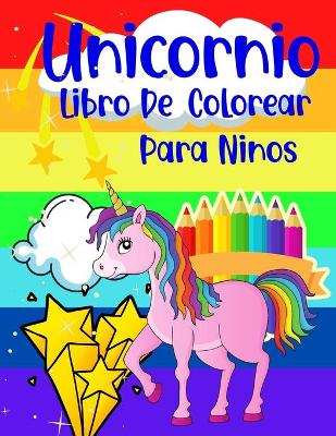 Book cover for Unicornio Libro De Colorear Para Ninos
