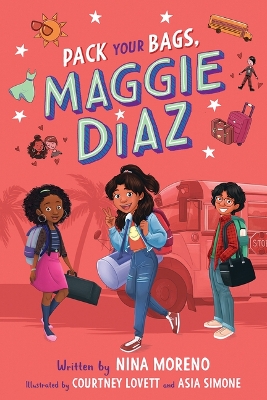 Book cover for Pack Your Bags, Maggie Diaz