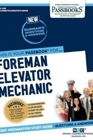 Cover of Foreman Elevator Mechanic (C-2165)