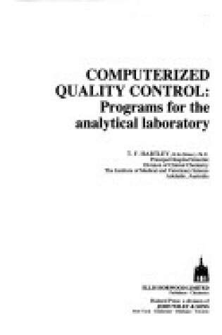 Cover of Computerized Quality Control