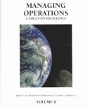 Book cover for Managing Operations