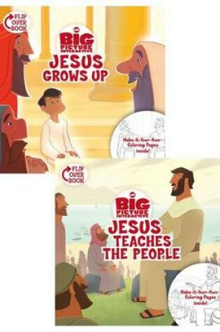 Cover of Jesus Grows Up/Jesus Teaches the People Flip-Over Book