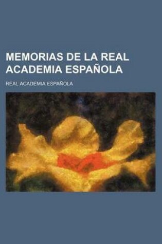 Cover of Memorias de La Real Academia Espanola (5)