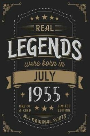 Cover of Real Legends were born in July 1955