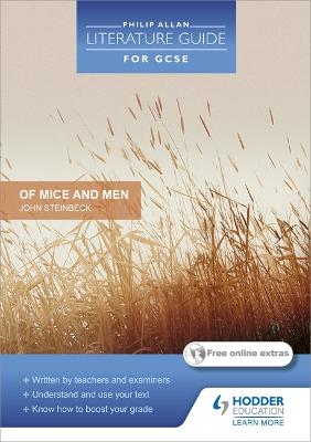 Book cover for Philip Allan Literature Guide (for GCSE): Of Mice and Men