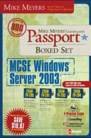 Cover of Mike Meyers' MCSE Windows Server 2003