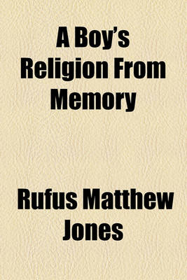 Book cover for A Boy's Religion from Memory