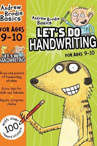 Cover of Let's do Handwriting 9-10