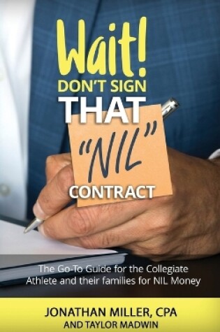 Cover of Wait Don't Sign That NIL Contract