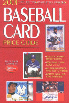 Book cover for Baseball Card Price Guide