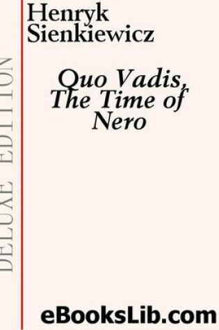 Cover of Quo Vadis, the Time of Nero