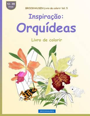 Book cover for BROCKHAUSEN Livro de colorir Vol. 5 - Inspiracao