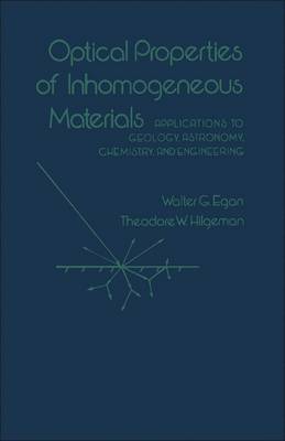 Book cover for Optical Properties of Inhomogeneous Materials