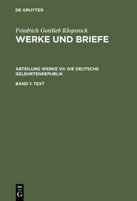 Book cover for Die Deutsche Gelehrtenrepublik